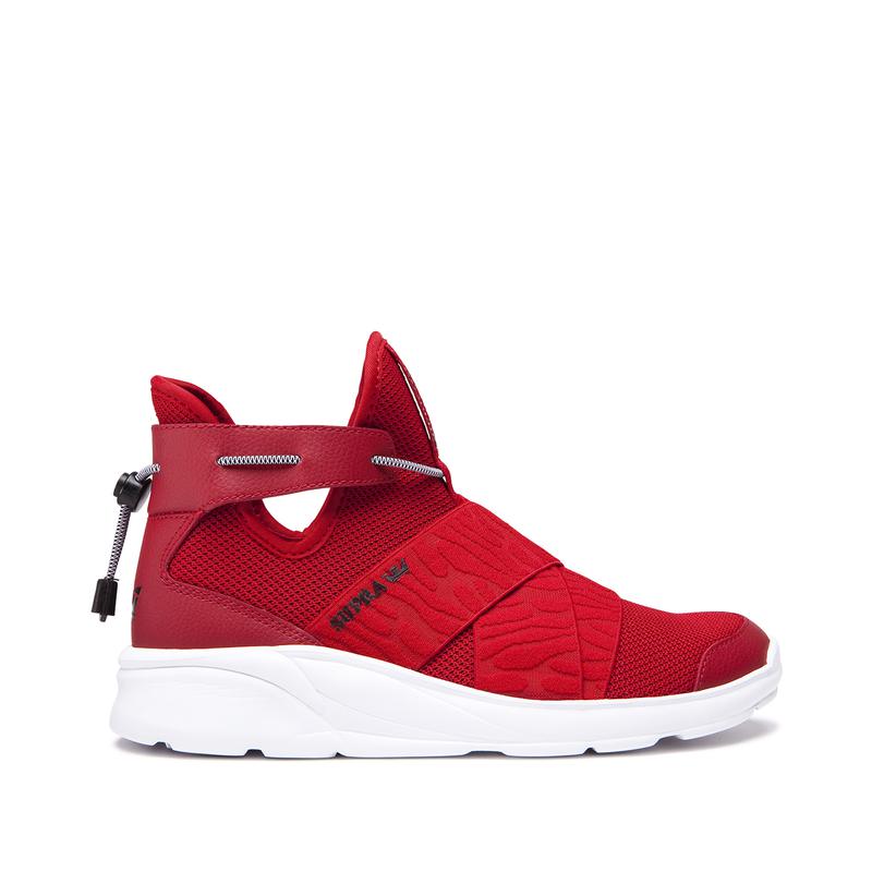 Zapatillas Altas Supra Argentina Mujer - ANEVAY Rojas (ENXCP-0841)